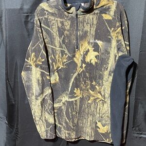 Columbia Men's Camo 1/4 Zip Fleece